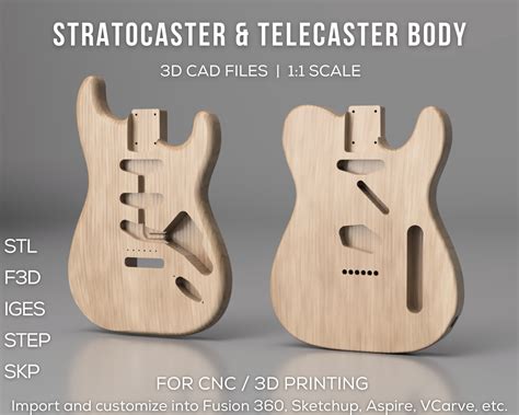 telecaster body cnc file